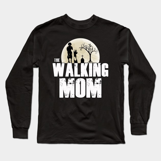 The Walking Mom Long Sleeve T-Shirt by Naumovski